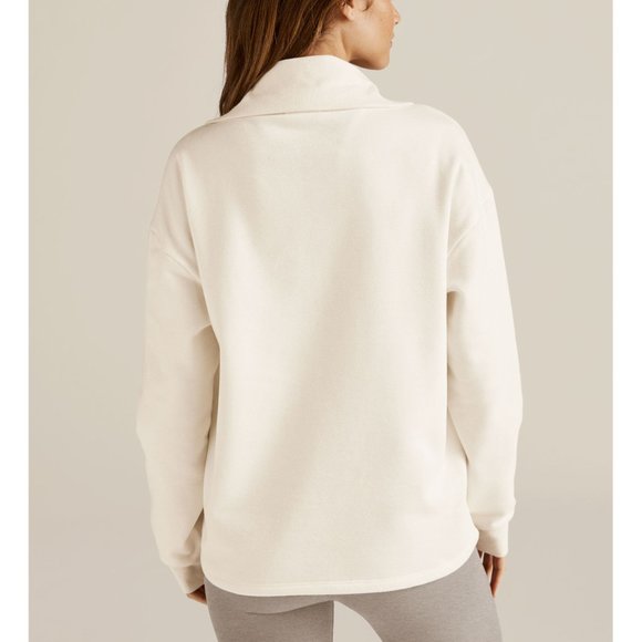 🏷️NWT Beyond Yoga Trek Pullover In Fresh Snow (White) - Various Sizes - Picture 5 of 15